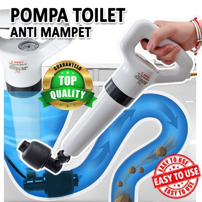 Alat Sedot WC Toilet Mampet Pompa Pendorong Kloset / Wastefel Mampet