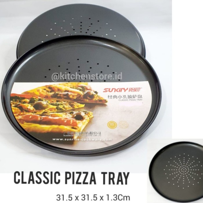 

Suncity Classic Pizza Tray 5402 / Loyang Pizza Suncity - 31.5cm