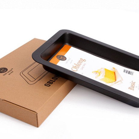 

Chefmade Loyang Kue Anti Lengket / Oblong Pan Black - WK9707S