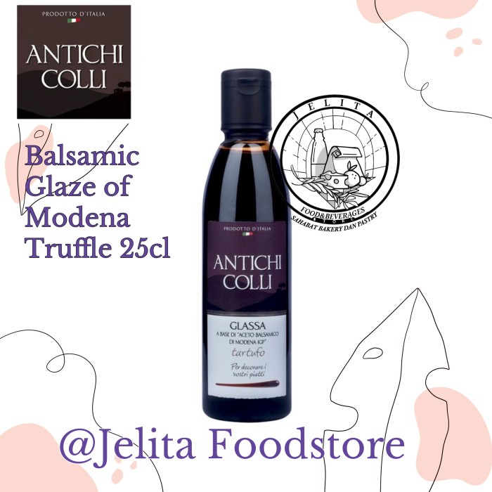 

Antichi Colli Balsamic Glaze of Modena Truffle 25cl - cuka balsamic