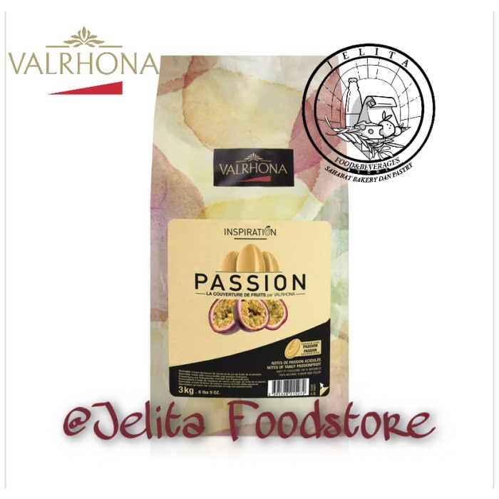 

Valrhona chocolate Inspiration Passion fruit - coklat rasa passion