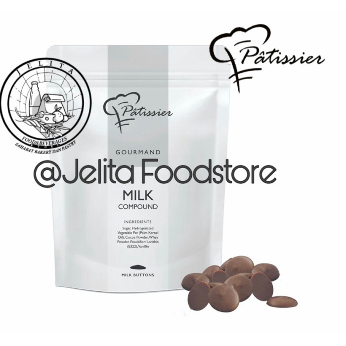 

Patissier Gourmand Milk Compound 2.5kg - coklat susu