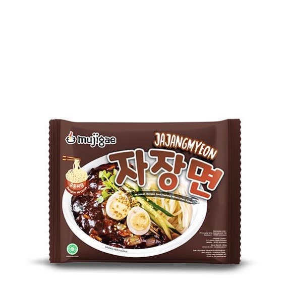 

gy❃Baru❇ PROMO Mujigae Jajangmyeon / Mie Saus Kedelai Hitam / Mie Korea (265gr) L35 ✫