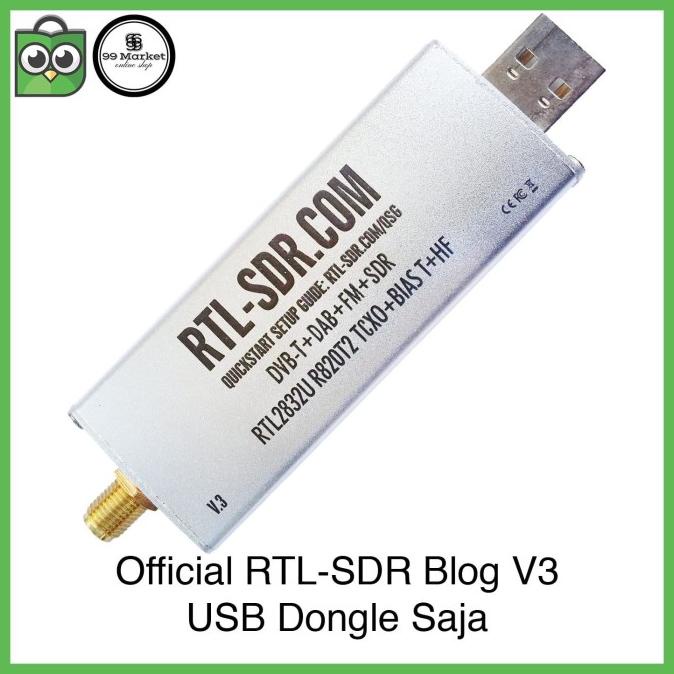 RTL-SDR Blog V3 Dongle Only RTLSDR R820T2 RTL2832U 1PPM TCXO RTL SDR