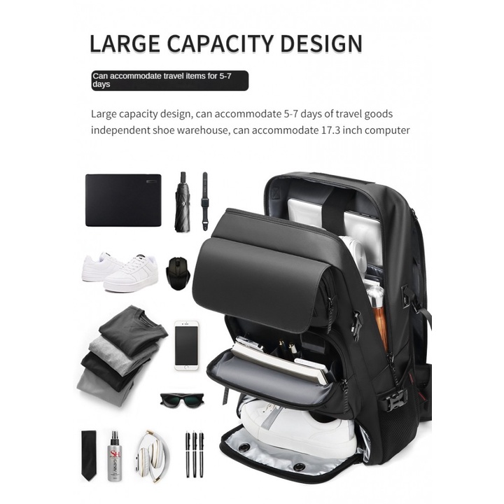 PROMO OUTWALK 7768 NEW BACKPACK PREMIUM OUTDOOR - TAS RANSEL LAPTOP 17 INCH