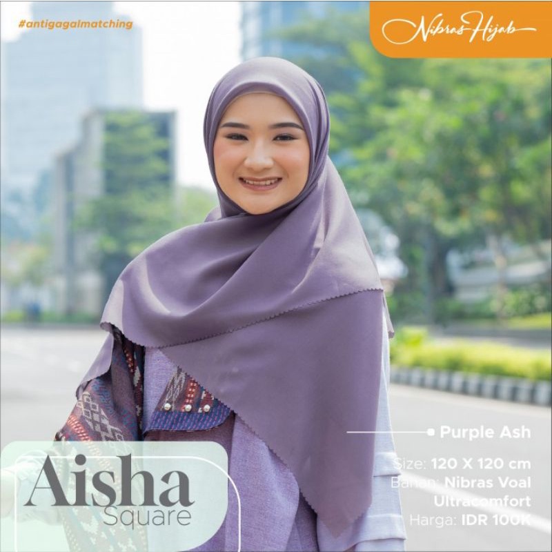 NIBRAS HIJAB AISHA NIBRAS HIJAB SEGI EMPAT