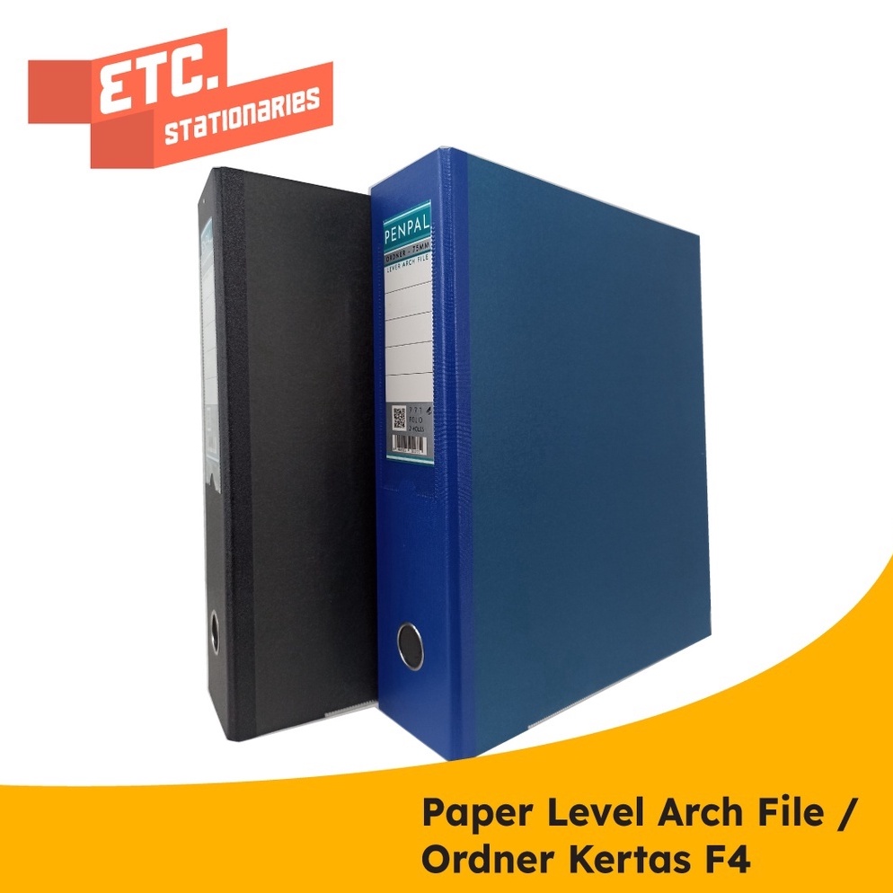 

Laris Penpal Paper Lever Arch File / Ordner Kertas Folio [F4] PL-771 ⁂Terbaru