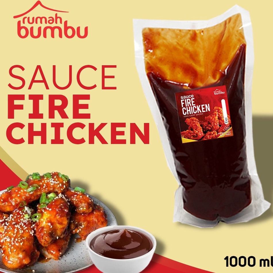 

Best Produk.. SAUS PEDAS FIRE CHICKEN - SPECIAL SPICY SAUCE (SAUS SSS) - Saus Ala Ayam Richeese - 1000gram MURAH KW8