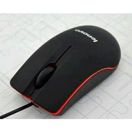 Terbaru Mouse Wired Lenovo M20 Usb. 100%Baru - Lenovo Kabel