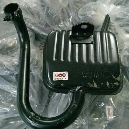 Knalpot Standar Vespa Super Sprint Emc India
