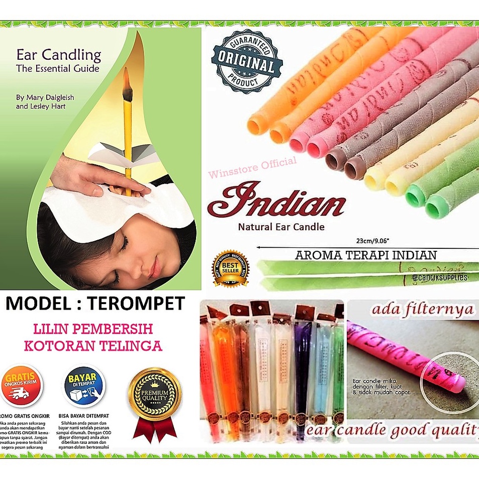 [KODE PRODUK LHGRV6074] [COD] EAR CANDLE PEMBERSIH TELINGA BAKAR LILIN PEMBERSIH TELINGA THERAPY TIN