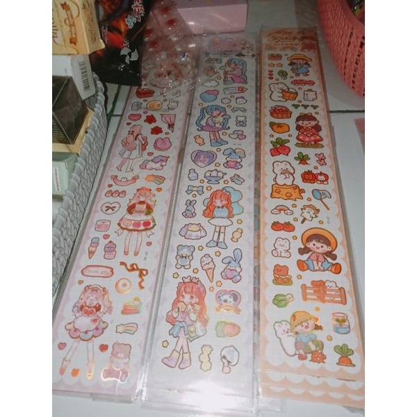 

sticker panjang 10 ribu dapat 4pcs