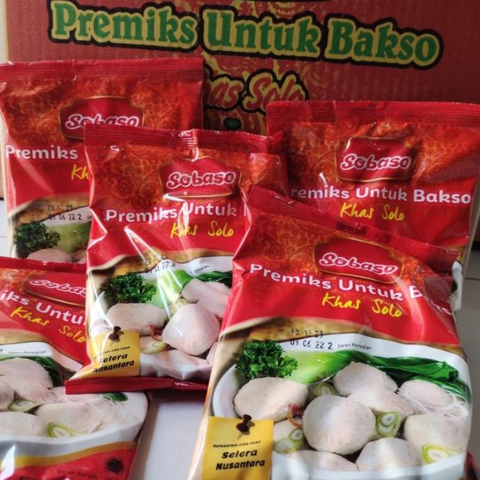 

Sobaso Tepung Bakso Adonan Khas Solo 250G