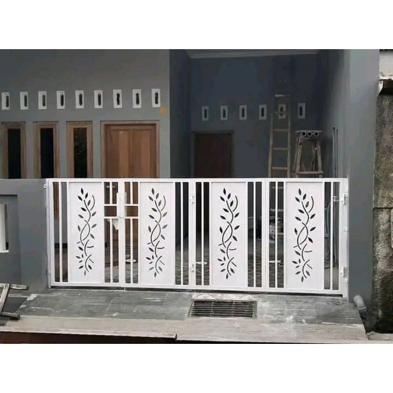 kanopi rumah pager besi pager balkon reling tangga