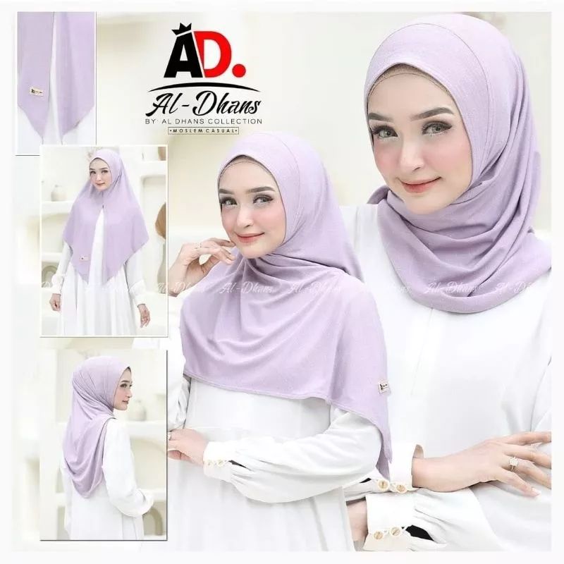 (Original Aldhans) SEGI3 INSTAN SOFT PAD •segitiga instan jersey ameera•segitiga instan soft pad motif