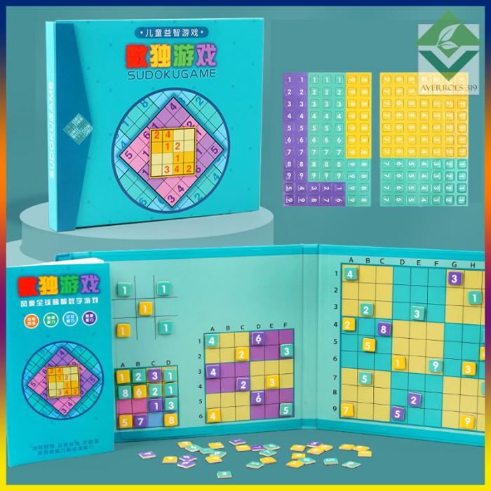 Mysudoku Magnetic Sudoku Mainan Sudoku Magnet Teka-Teki