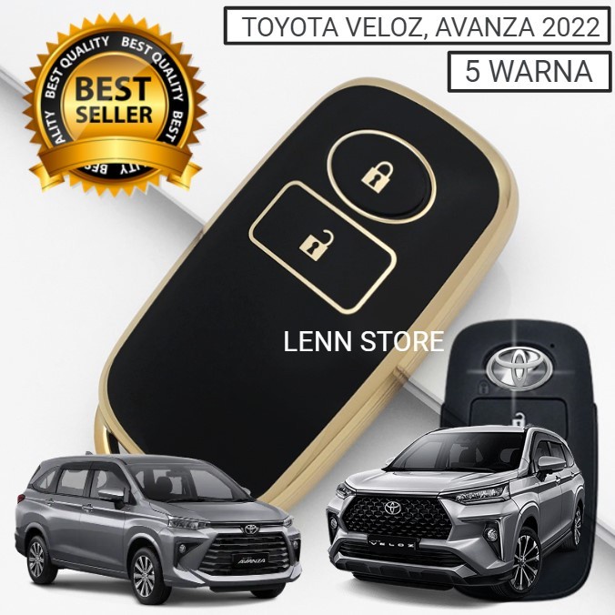 Cover Sarung Kunci Silikon Toyota Veloz Avanza 2022 TERBARU