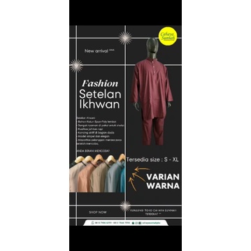 Setelan Dewasa Ahsani Lengan Panjang - Setelan dewasa pakistan