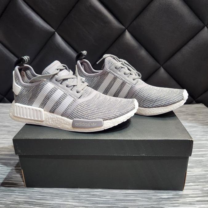 Adidas Nmd Bb2886 Ori Uk 9 Bnib R1 Glitch Grey Camo Sepatu Sneaker Ori Sayyikastore