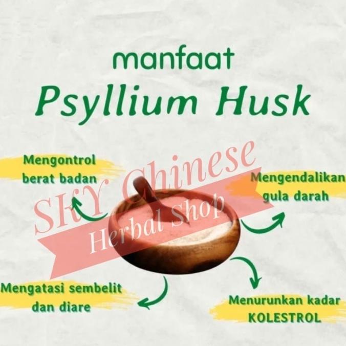 

}}}}}}] (100 GRAM) Psyllium Husk Powder MURNI / Kulit Ari Psylium Diet Serat