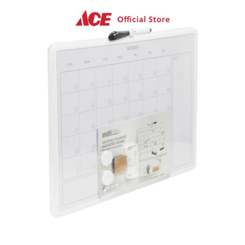 

ACE - ODI MAGNETIC MONTHLY PLANNER - PUTIH