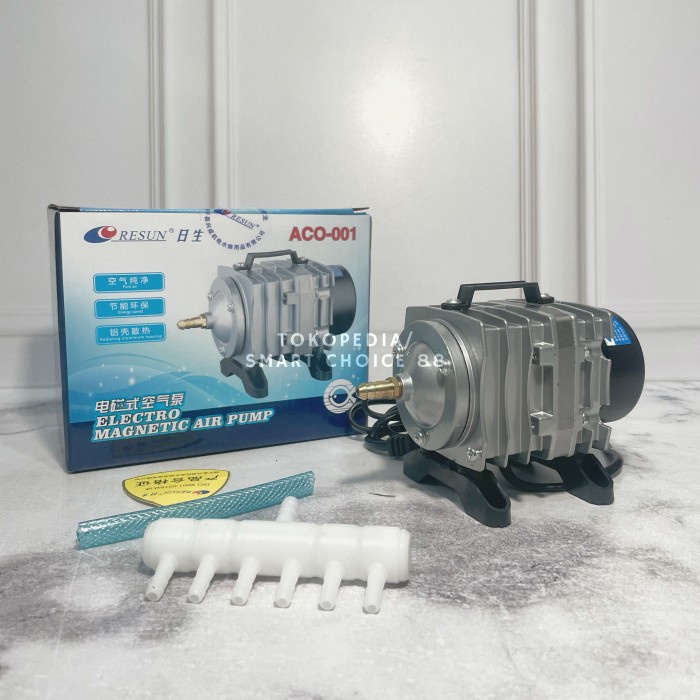 Pompa Udara Aerator Resun ACO 001 ACO-001 ACO001 AQUARIUM KOLAM