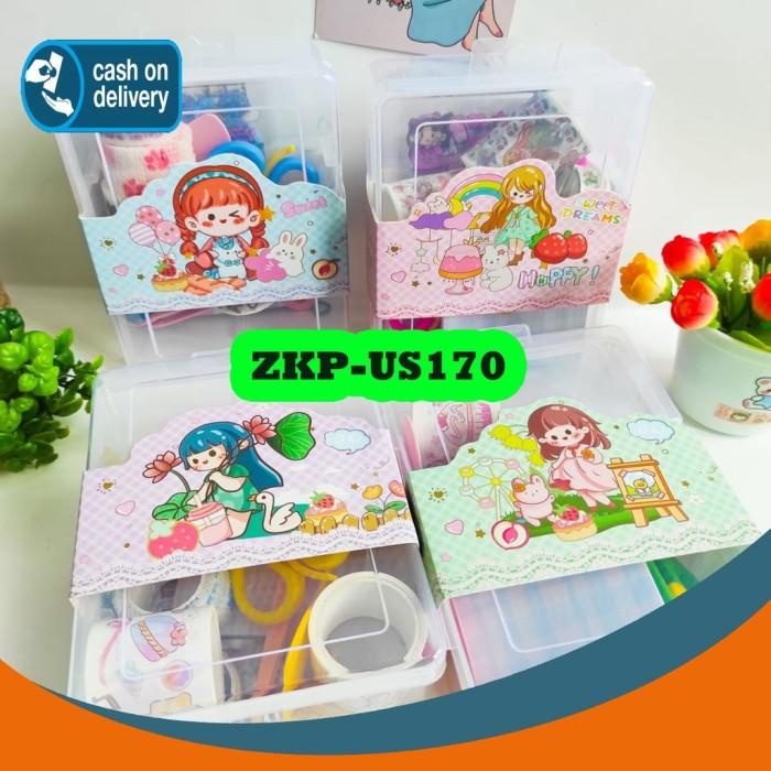 

Penjolo 1 Set Alat Jurnaling Solatip Washi Tape Dan Sticker Journal 8 In 1