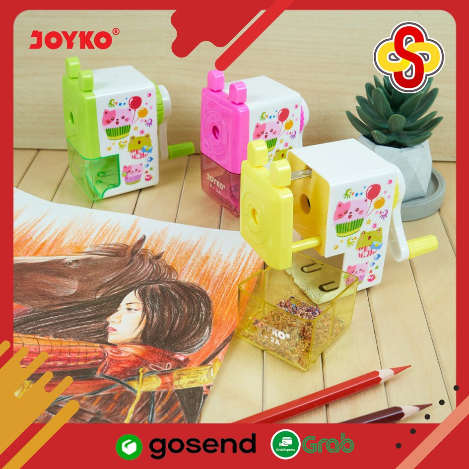

RAUTAN PENSIL / SHARPENER / SERUTAN PUTAR JOYKO A-2A