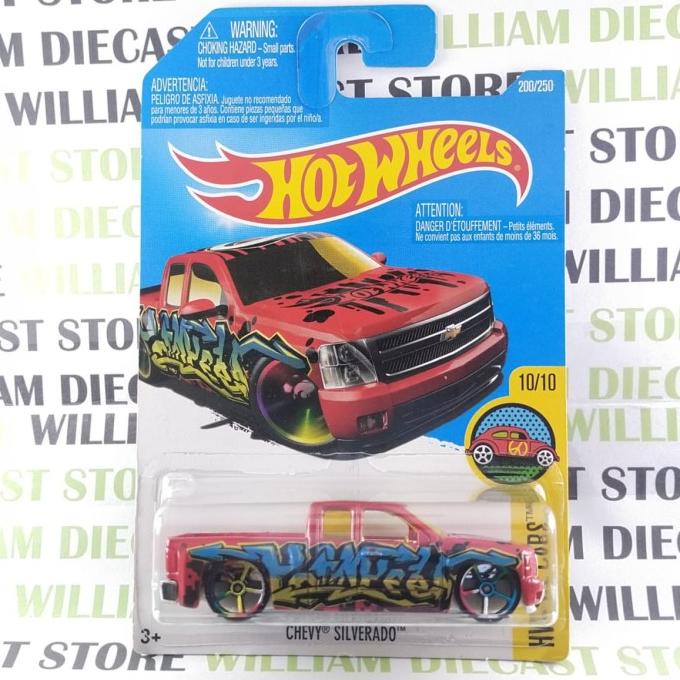 HotWheels Chevy Silverado Art Cars