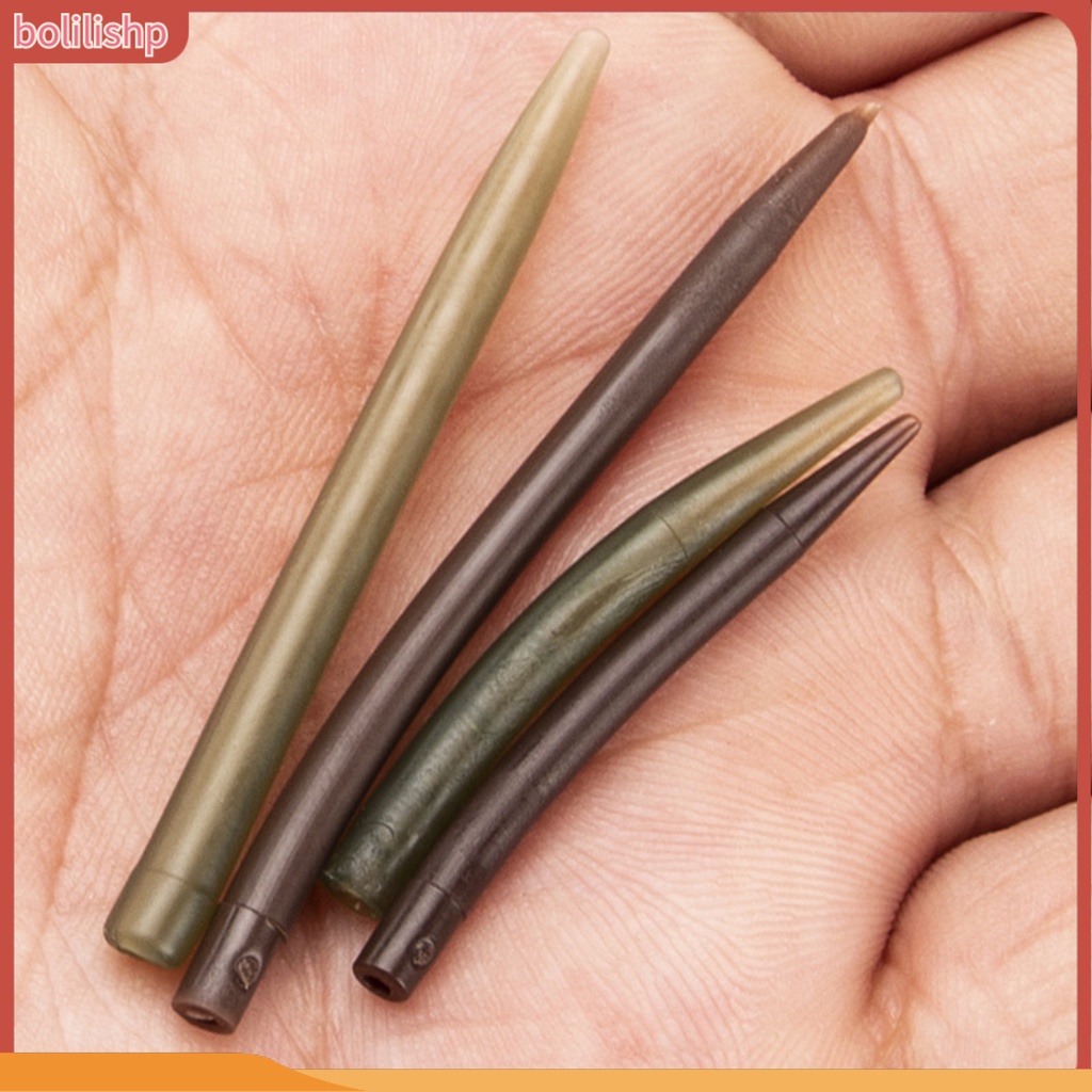 [Bolilishp] 50pcs Selang Pancing Lembut Kuat Ketangguhan Elastisitas Tinggi Angling Giant Silicone Line Set Threading Hose Outdoor Fishing