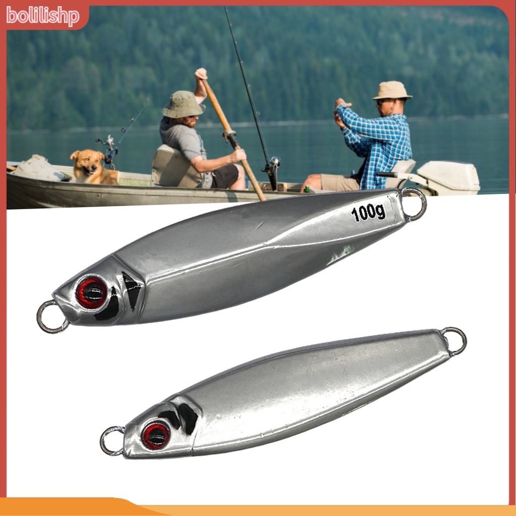 [Bolilishp] 40/60 /80/100g Umpan Keras 3D Simulasi Fisheye Segitiga Angling Logam Umpan Jalan Plat Besi Bare Fishing Bait Outdoor Memancing