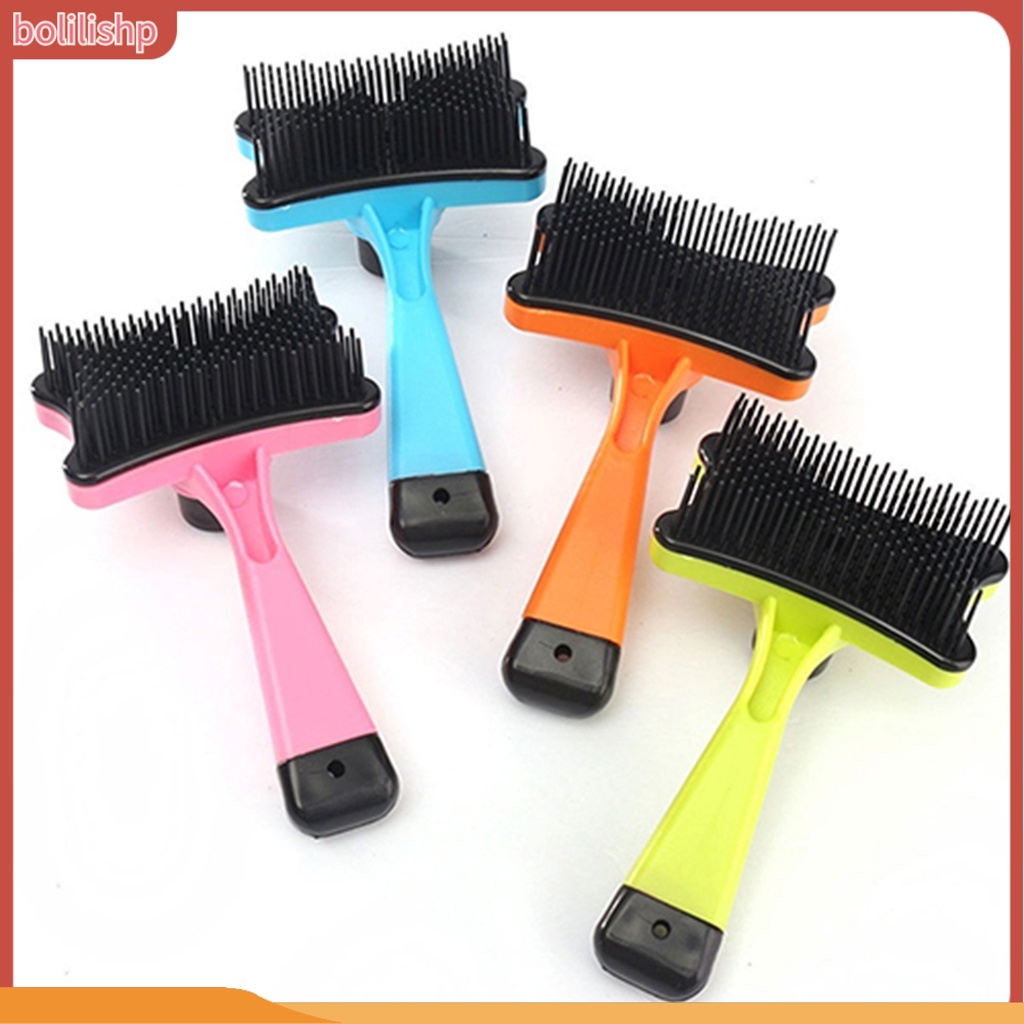 &lt;Bolilishp&gt; Sisir Grooming Bulu Anjing / Kucing Peliharaan Profesional