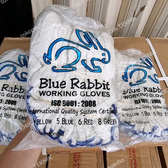 Terlaris Sarung Tangan Kain Katun 5 Benang / Sarung Tangan Rajut Benang Lusinan