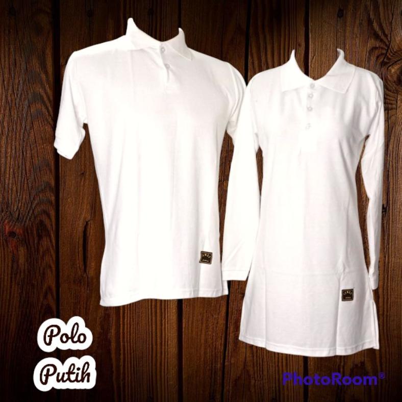 TERMURAH KAOS POLOS S-XXXL Kaos Polos Couple Polo Tunik Muslimah/Seragam Keluarga/Santai/Reuni Kanci