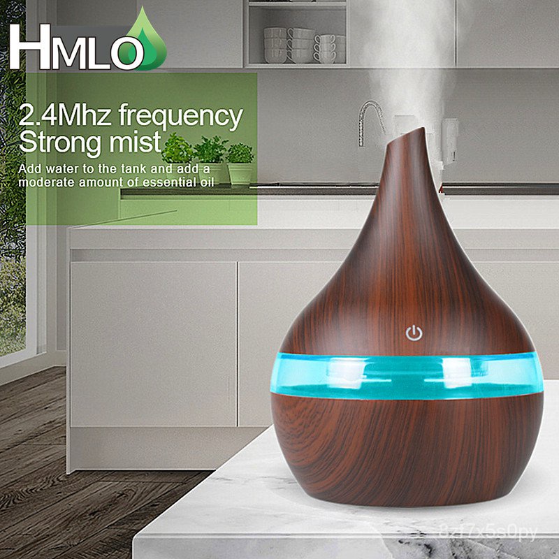 &300ml Humidifier Home Aromatherapy Diffuser Air Appliance Vaporizer Evaporator Environment Aromati