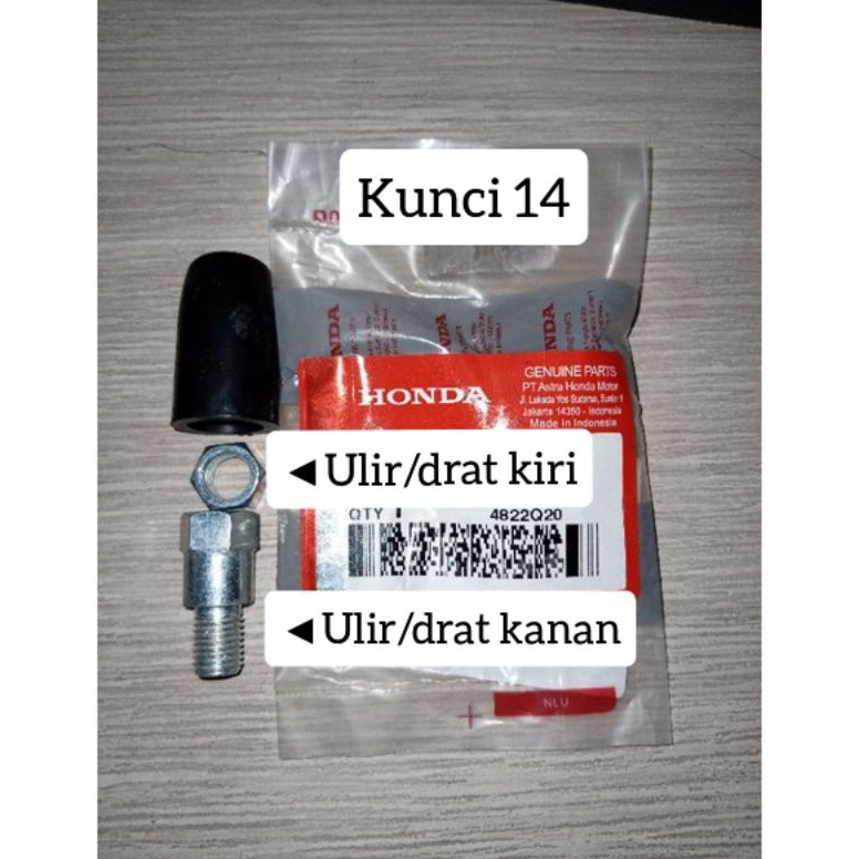 karet spion scoopy  mur spion scoopy sambungan  spion scoopy  mur spion honda scoopy adv vario pcx o