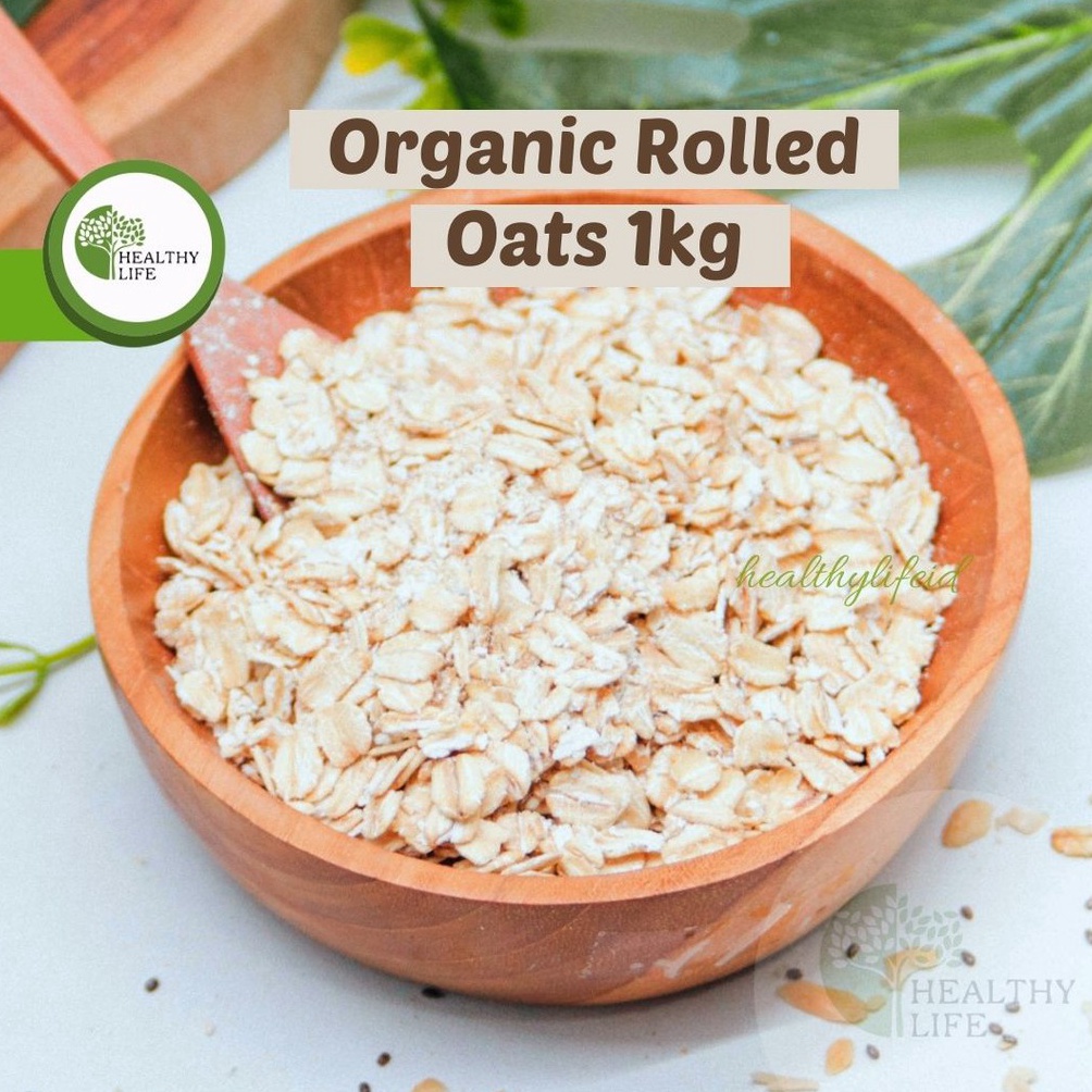 

New Ready Organic Rolled Oat 1 kg