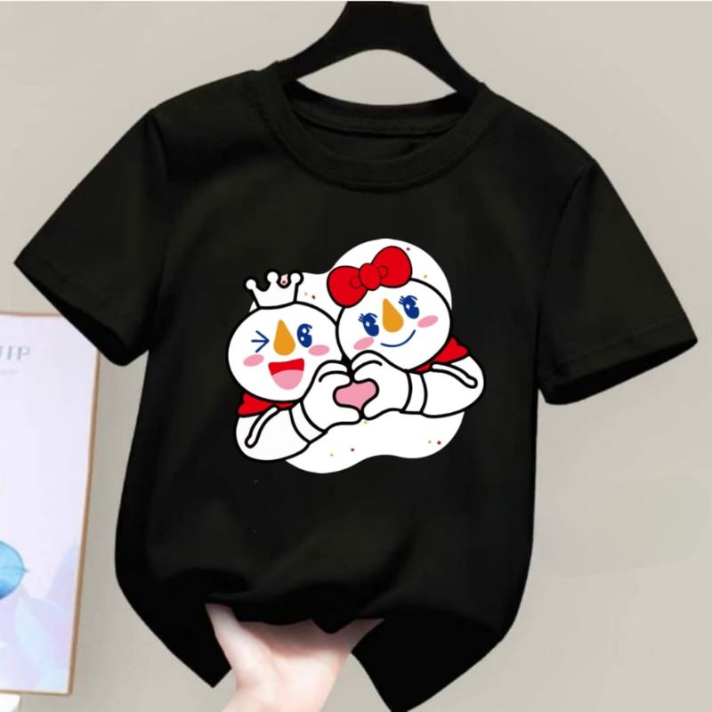 Baju Kaos Anak Cewek Cowok es cream MIXUE  Love Viral Terbaru Umur 1-12Tahun