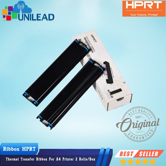 Terlaris Hprt Mt800 Thermal Transfer Ribbon For A4 Printer 2 Rolls/Box
