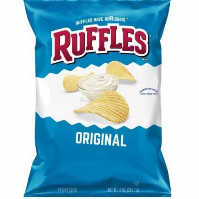 

------] RUFFLES POTATO CHIPS ORIGINAL FLAVOUR 184.2 gr