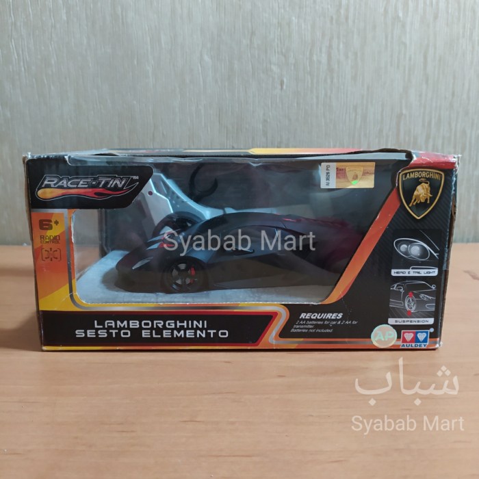 Auldey Race Tin Lamborghini Sesto Elemento Official Licensed