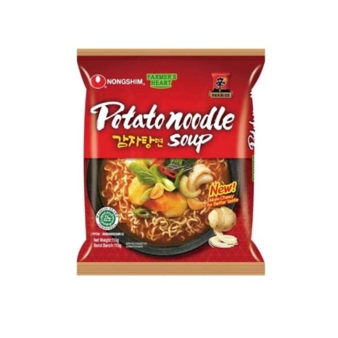 

;&;&;&;&] NONGSHIM POTATO NOODLE SOUP 110 gr nong shim mie korea