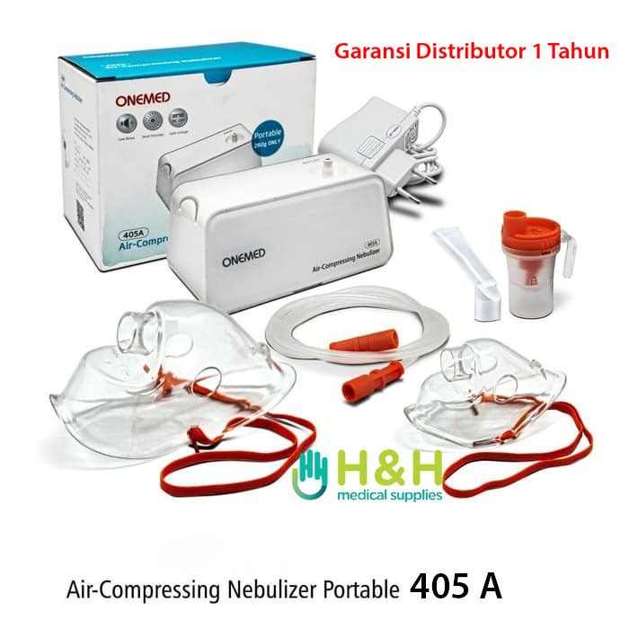 Terlaris Nebulizer / Nebulizer Portable Onemed / Air Compressing Nebulizer