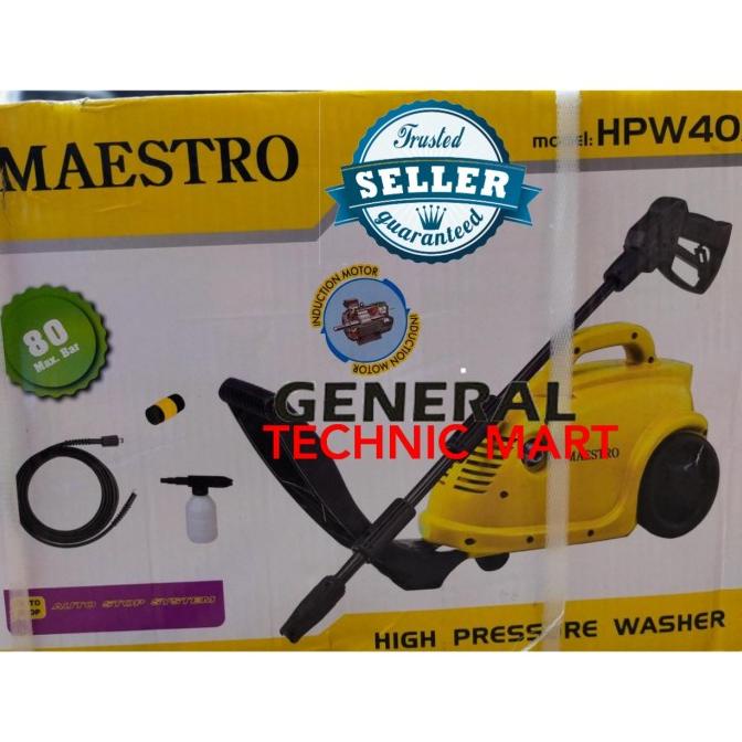 Jet Cleaner / Mesin Cuci Mobil,Motor,Ac Maestro Hpw 40