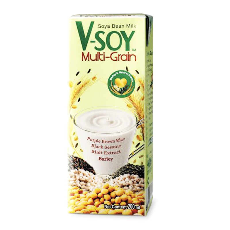 

V-SOY Soya Bean Milk Susu Kacang Kedelai 200 ml