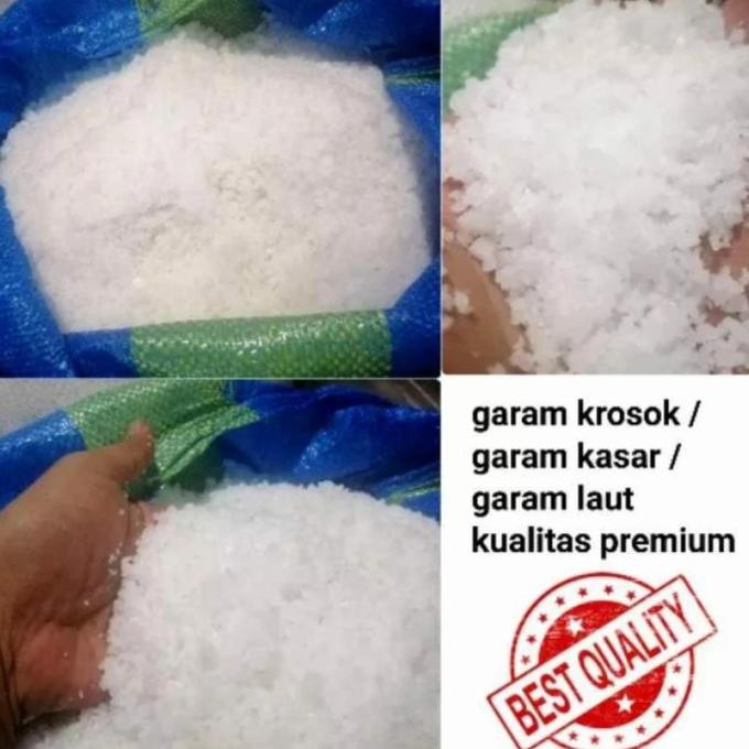 

(:(:(:(] Garam kristal laut / garam krosok salt non yodium plastik repack