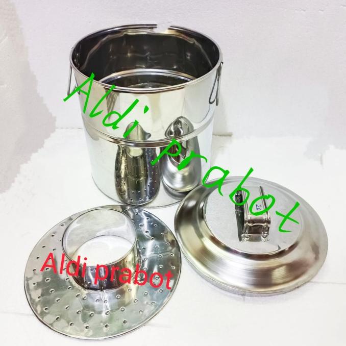 Dandang Bakso stenlis ukuran 26cm / Langseng Bakso stenlis ukuran 26cm