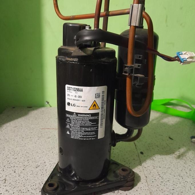 ```````] KOMPRESOR AC LG SMART INVERTER 1PK DUAL INVERTER T08EMV1 S10EVA4 ORI