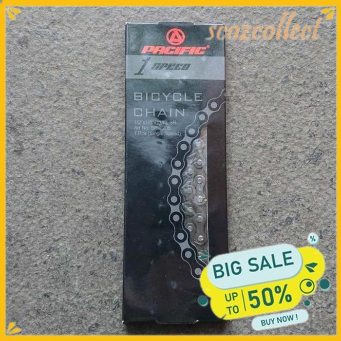 RANTAI SEPEDA BMX SINGLE SPEED 114 LINKS PACIFIC 