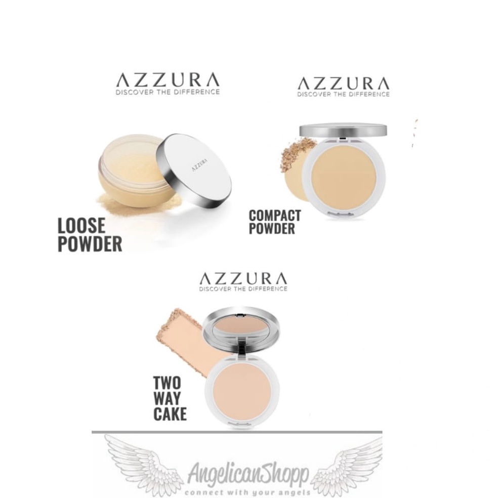 Sale♦AZZURA COMPACT POWDER / AZURA LOOSE POWDER /  AZZURA TWO WAY CAKE / AZZURA SERIES BEDAK❋